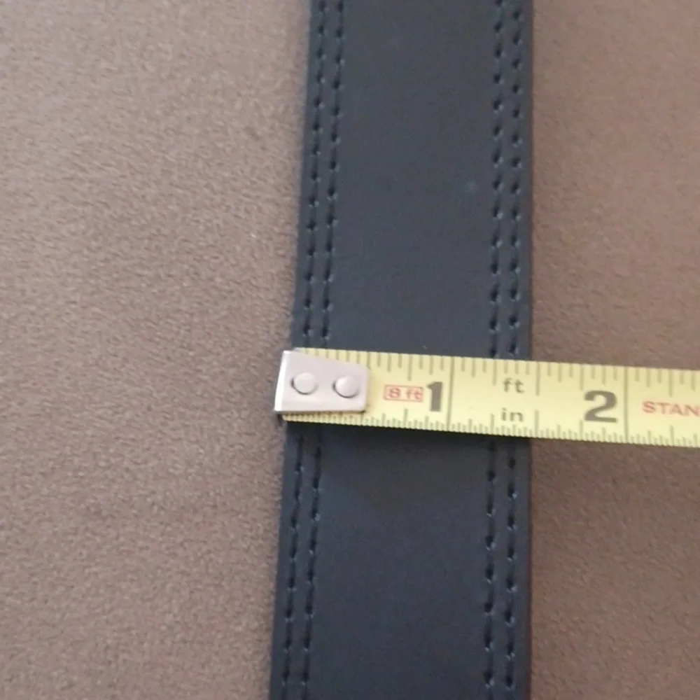 Dickies Black Buckle Black Leather Size 32